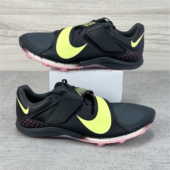 Nike Zoom Long Jump Elite Track & Field Spikes nby Pink Volt Mens Size 10